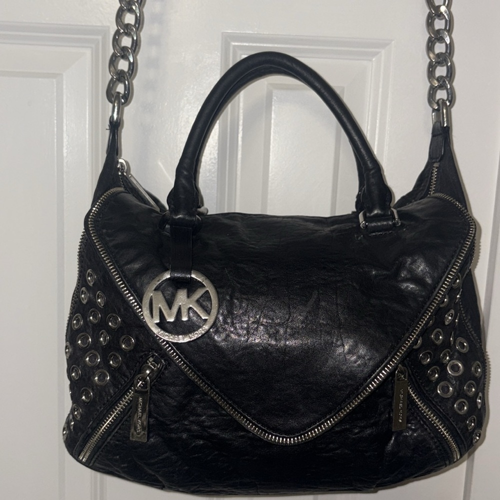 Michael Kors Black Crossbody Bag with wallet